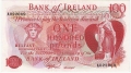Bank Of Ireland Higher Values 100 Pounds , from 1978